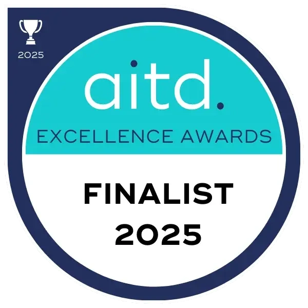 AITD 2025 awards finalist badge | Institute of Management Psychology
